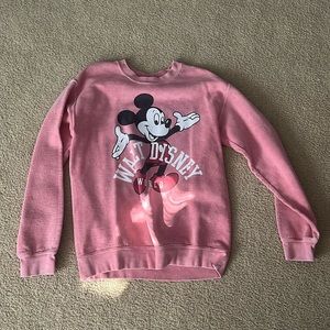 Pink Walt Disney World Crewneck